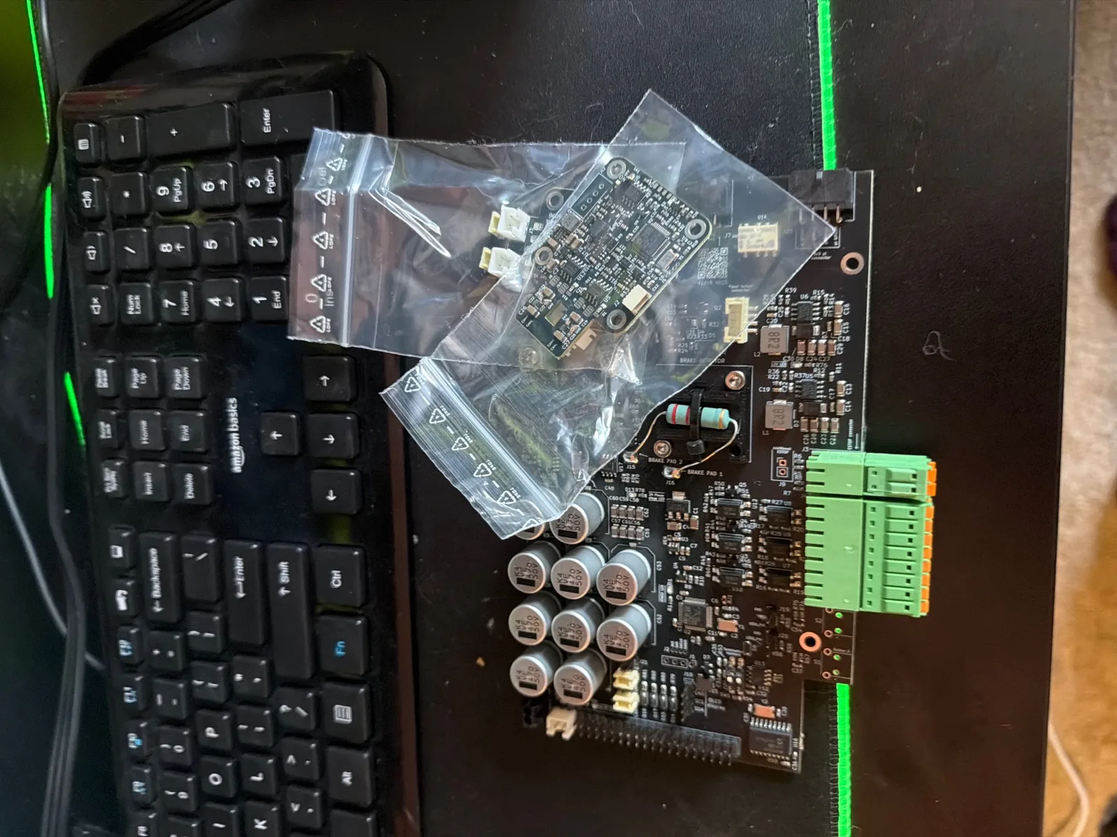 PAR6 beta kit circuit boards still in their antistatic bags